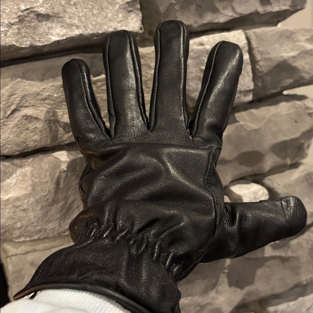 IGLOOS Leather fleece lined warm insulation,pro text touch,elastic wrist